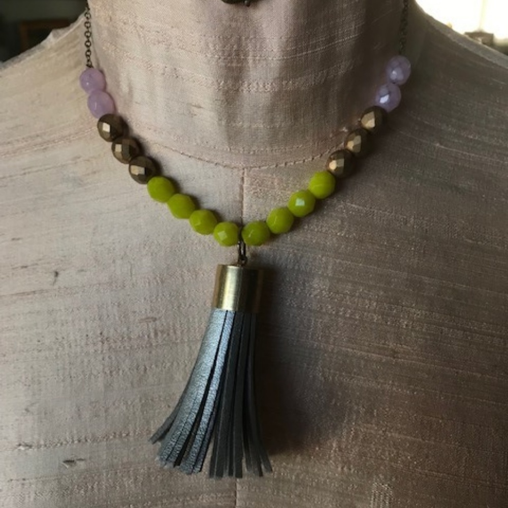 tassel necklace